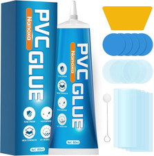 Air Mattress Patch Kit, 80Ml Heavy Duty Waterproof Vinyl Repair Kit for Air Matt