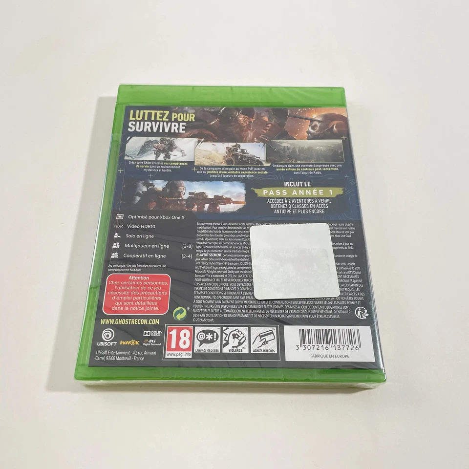 Xbox One Tom Clancy's Ghost Recon - Breakpoint - Edición Dorada FRA Nuevo #1 Foto 2 de 4