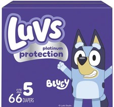 Luvs Baby Diapers Disposable Size 5 66 Count Paw Patrol platinum protection