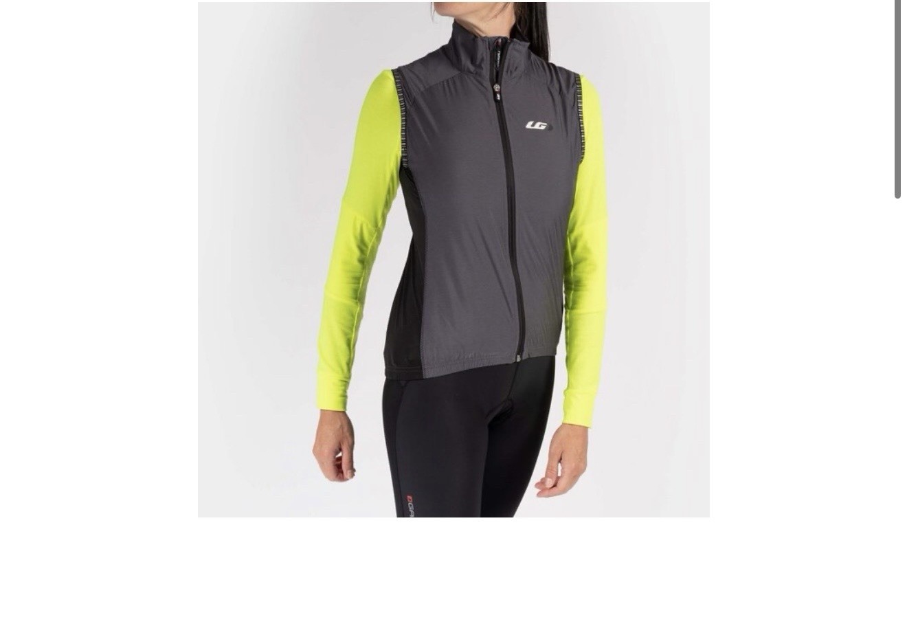Louis Garneau Women's Nova 2 Cycling Vest Size Small NEW Bla