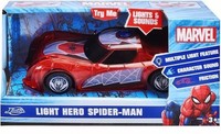 4006333090264 Auto Osobowe Jada Spiderman Dz/Sw P/B 18X8X9 Simba Simba Toys