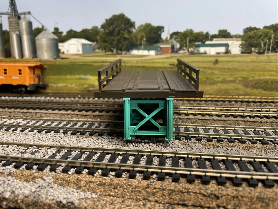 HO Scale, ExactRail Green 30’ Plate Girder Bridge NIB - Image 4 of 4