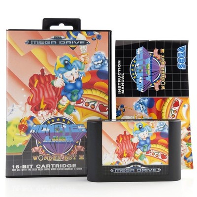 Sega Mega Drive Spiel: Monster Lair Wonder Boy III - MD 16-Bit OVP (PAL EUR)