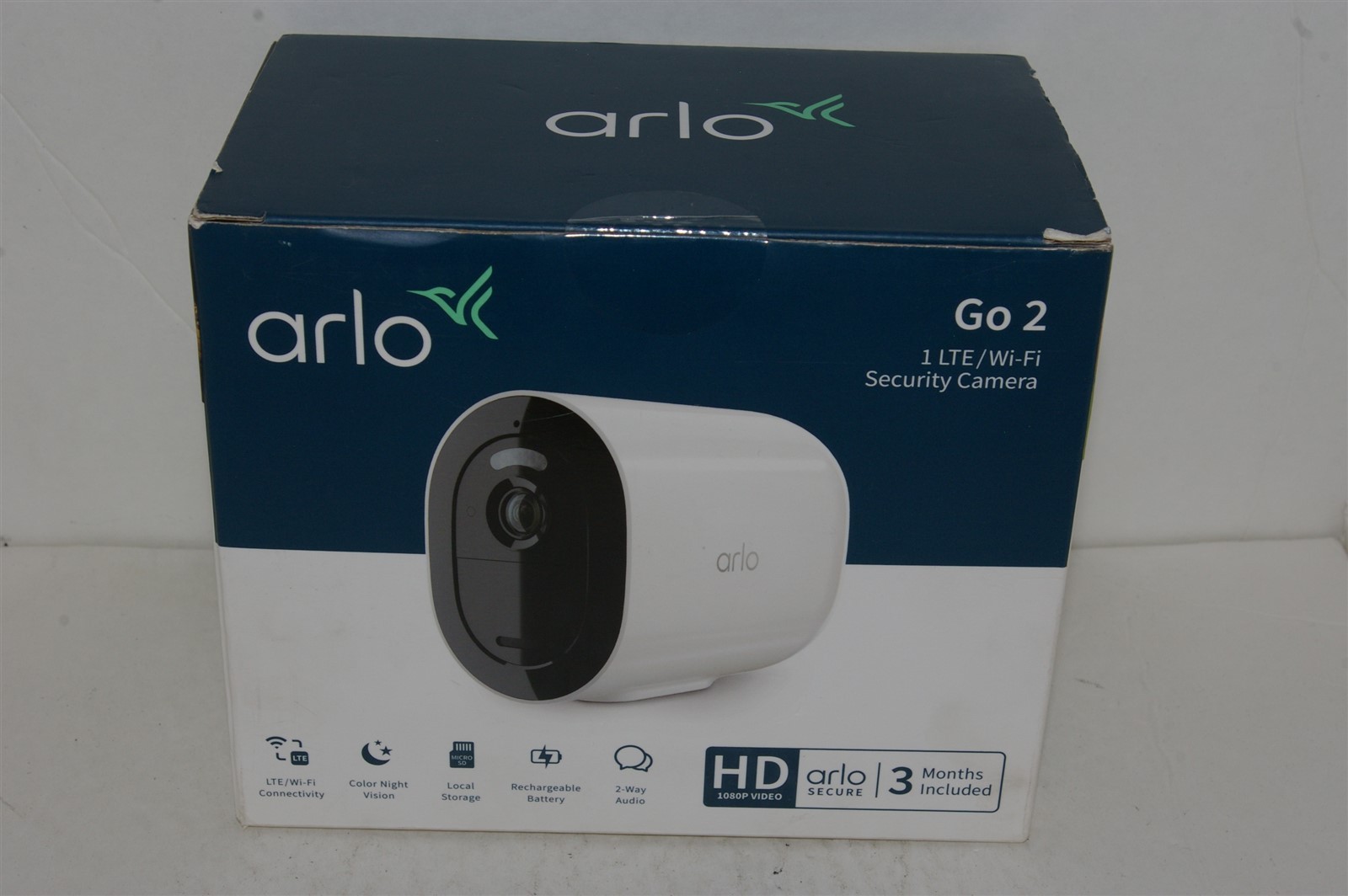Arlo Go2 LTE Wi-Fi 1080P HD Wireless Security Camera VML2030 NEW!