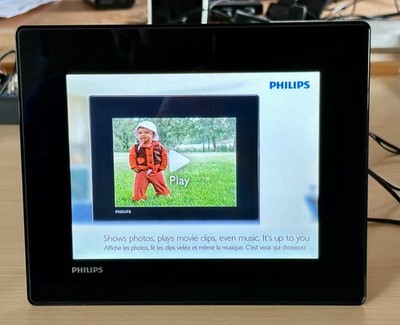 Philips Digitaler Bilderrahmen SPF4008/10, 8Zoll, gebraucht, voll funktionsfähig