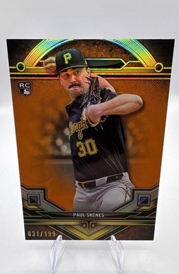 2024 Topps Triple Threads - Paul Skenes #63 Amber /199 (RC)