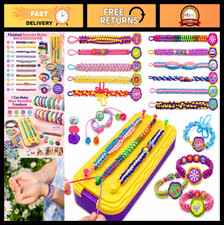 Friendship Bracelet Making Kit for Kids 8-12 - DIY Craft Set for Girls, Birthday
