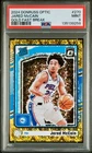 2024 Donruss Optic - Jared McCain #270 RATED ROOKIE GOLD PRIZM /10 PSA MINT 9 RC
