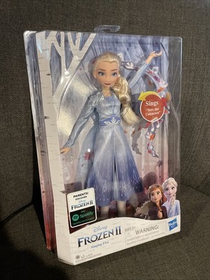 NEW Hasbro E6852 Disney Frozen II 2 SINGING ELSA Fashion Doll into the unknown
