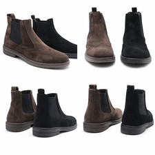 STIVALI   UOMO STIVALETTI BEATLES PELLE 40 41 42 43 44 45. vv