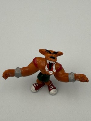   Tiny Tiger Crash Bandicoot Vintage 1990s Mini Figure   1.5'' Toy   Rare