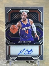 2020-21 Panini Prizm Jevon Carter Penmanship Autograph #PE-JVC Phoenix Suns
