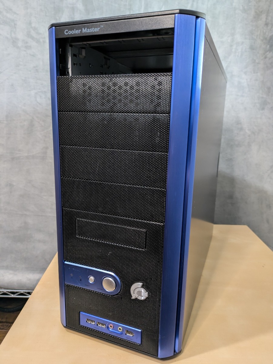 Cooler Master Centurion 5 ATX Mid Tower Computer Case Blue - CAC