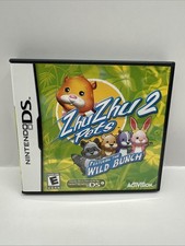 Zhu Zhu Pets 2: Featuring the Wild Bunch (Nintendo DS, 2010) Complete In Box