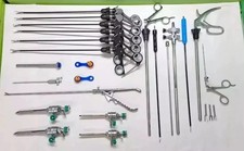 Laparoscopic Surgery Instruments Set SS High Quality Reusable Instruments 21 Pcs