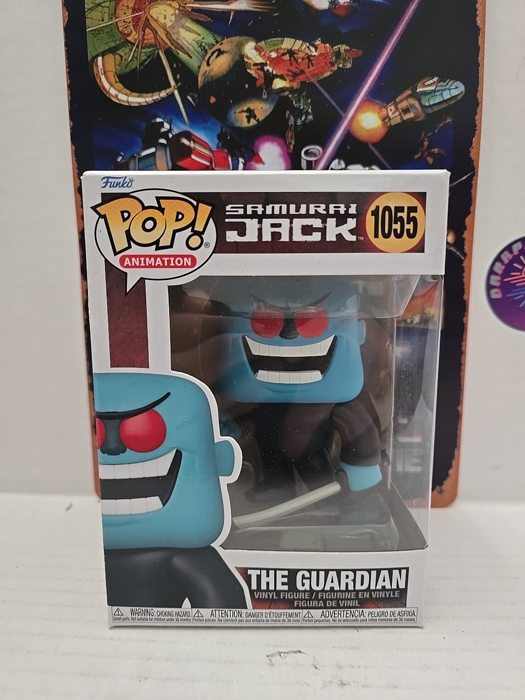 Funko Pop Samurai Jack The Guardian Vinyl Figure #1055