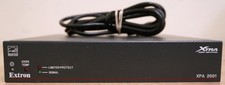 Extron XPA 2001-70V 200W Mono Xtra Power Amplifier w/Power Cable & Term. Blocks
