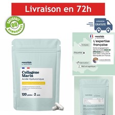 Collagène Marin + Acide Hyaluronique & Vitamine C - 120 Gélules