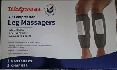 Walgreens Therapeutic Air Compression Leg Massagers Open Box