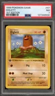 Pokemon Diglett Base Set Shadowless 1st Edition #47 PSA 7
