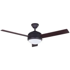 Canarm CF15148313S Bronze Calibre Single Light 3 Blade Hanging Ceiling Fan