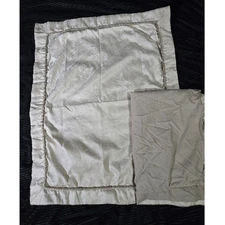 Bombay Paisley Jacquard Pillow Sham Cover Beige Euro Size Decorative Luxury