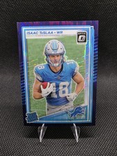 2025 Panini Donruss Optic Prizm Rated Rookie Isaac TeSlaa Lions #219