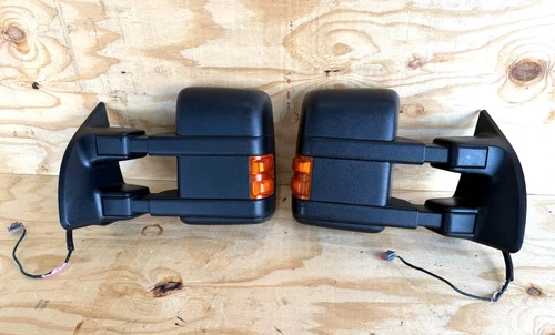 2008-2016 FORD SUPERDUTY F250 F350 F450 F550 OEM HEATED TOWING MIRRORS PAIR/ SET
