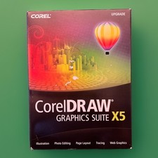 CorelDRAW Graphics Suite X5 Upgrade PC DVD-ROM 2010 for Windows 7/XP