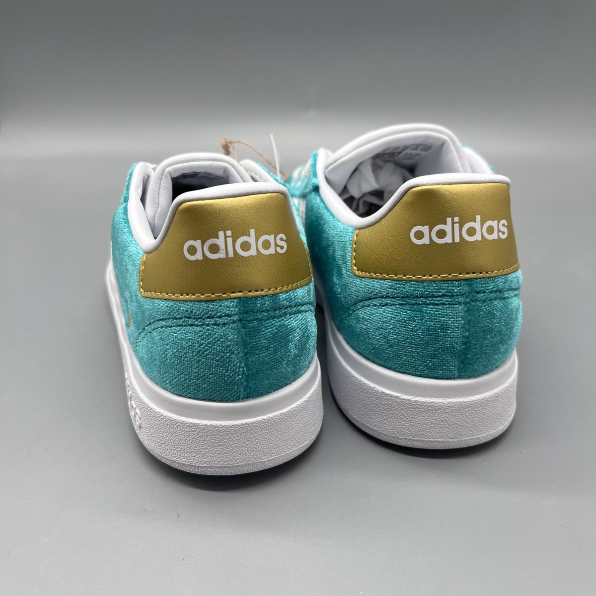 adidas gazelle silver green womens Reebok Princess 9.5 Women's White