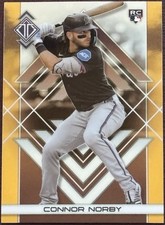Connor Norby 2025 Topps Transcendent Collection Icons Chrome RC Marlins