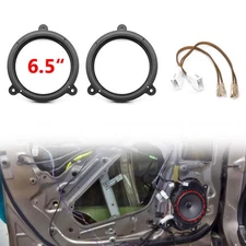 For 2012-2015 Subaru XV Crosstrek 6.5" Rear Door Speaker Adapter w/ Harness