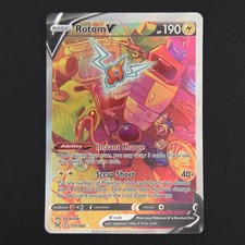 Pokemon TCG Card Rotom V 177/196 Lost Origin Full Art Alternate Art - NM on eBay