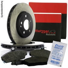METZGER Bremsscheiben 262mm + Beläge hinten passend für Hyundai i30 FD 1.4 Kombi