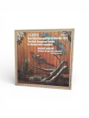 German ARCHIV (5LP box) Bach [Average Clavier Song Collection Vol. 1/2] Walcher/