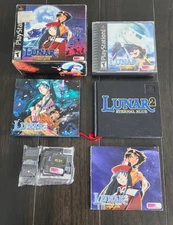 Lunar 2: Eternal Blue Complete (PlayStation 1, 2000)Soundtrack - Book - Tested!