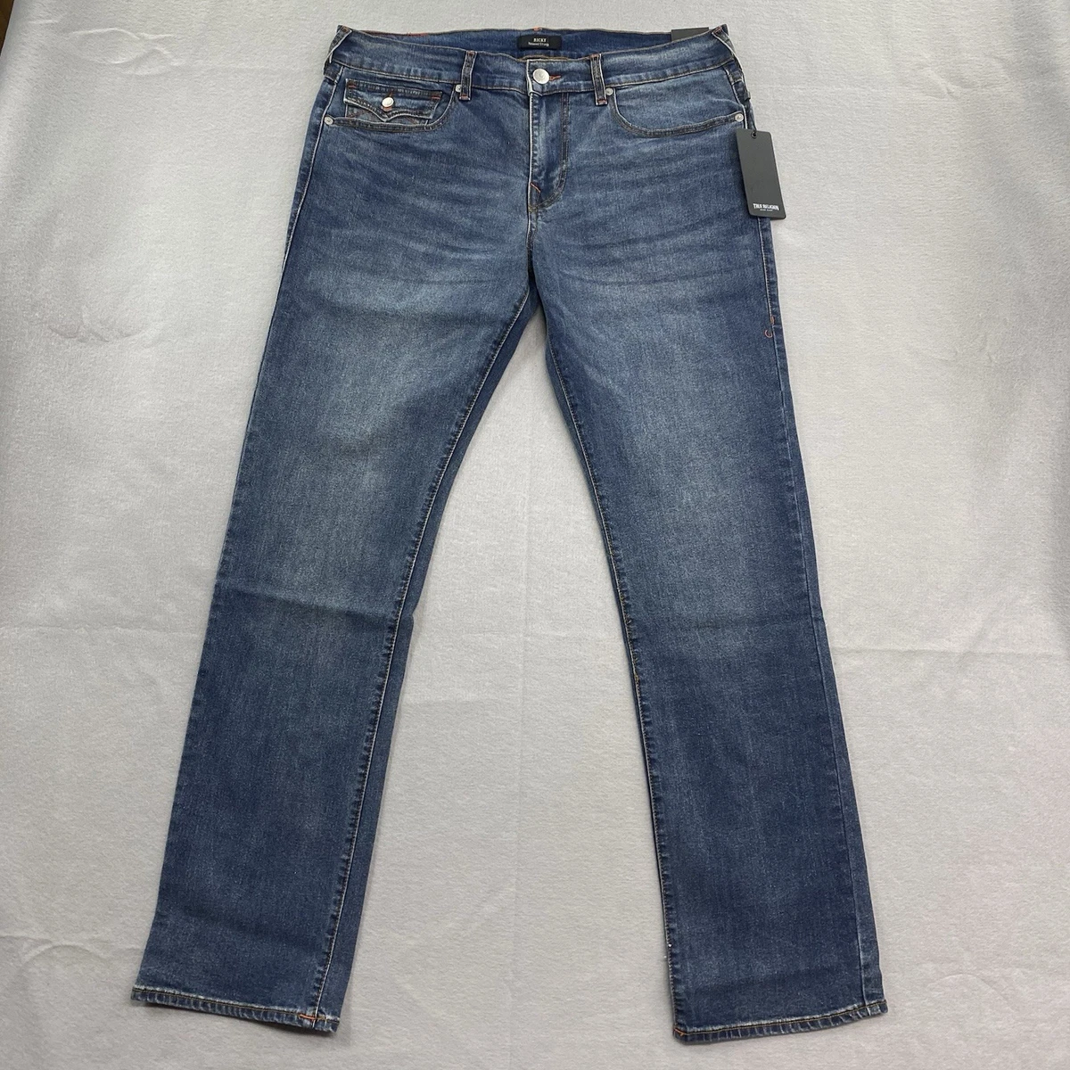 True Religion Ricky Relaxed Jeans for Men for sale | eBay