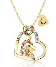 Valentines Day Kids Teen Gifts - Unicorn Necklace Gifts for Girls daughter gr...