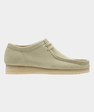 Clarks Wallabee Suede Shoe Tan 8