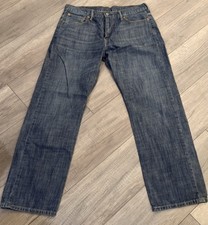 Levi's 559 Men's Relaxed Straight Leg Denim Blue Jeans 34X34