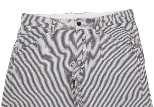 Pantalones anchos 45rpm 45R umii908 a rayas talla 2 (K-157246) Foto 2 de 4