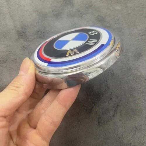 Chrome For BMW 50th Anniversary Rear Trunk Emblem Badge X6 E71 F16 X3 F26