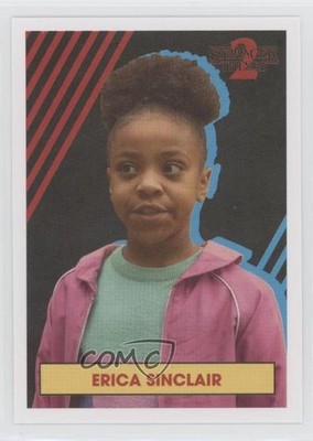 2019 Topps Stranger Things 2 Character Stickers Erica Sinclair #CS-16 e6j