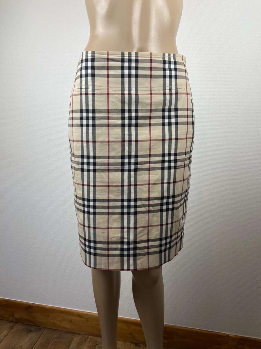 Jupe midi en laine Olivia Beige Maison 123 - Femme | Place des Tendances