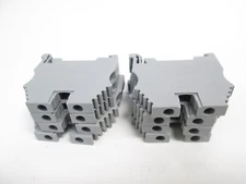 Lot of 8 Klemsan AVK4 Terminal Blocks, 750V 32A, 600V 30A AWG 26-10