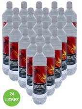 24 Litres Bio ethanol Fuel Clean Burn Bioethanol Premium Grade FREE ODOUR SHOT !