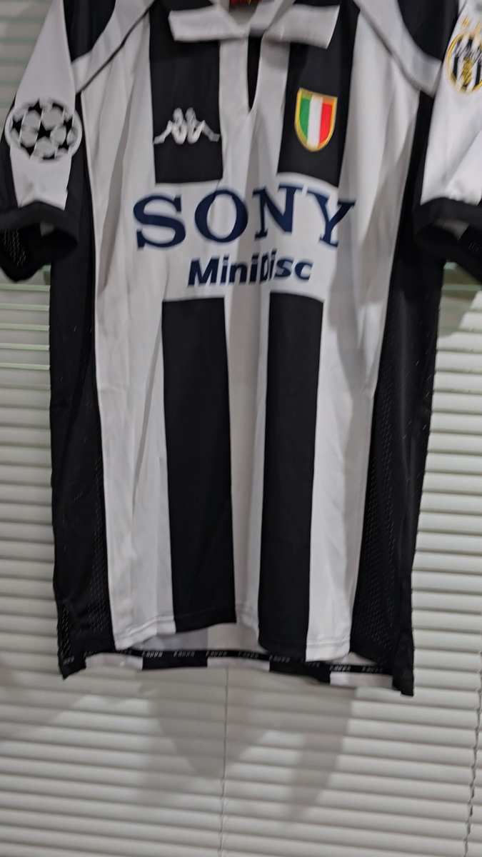 JUVENTUS FC 97-98 Home - UEFA - Football Soccer - DEL PIERO
