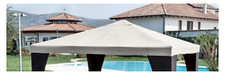 TELI GAZEBO TELO CON BORDO DI RICAMBIO PER GAZEBO MT. 3X3