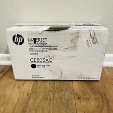 Genuine HP 05A CE505A Black LaserJet Toner Print Cartridge | CE505A