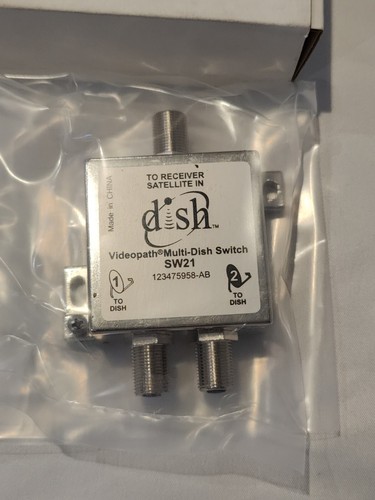 ORIGINAL SW-21 DISH NETWORK MULTI-SWITCH DISHNET SW21 LNB 119 110 129 BELL 82 91 - Picture 2 of 3